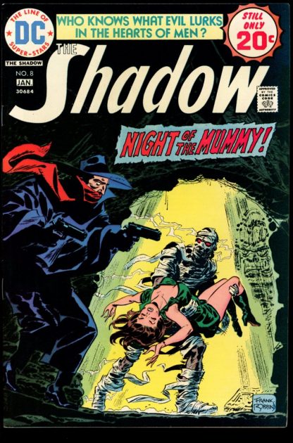 Shadow - #8 - 12-01/74-75 - 9.2 - DC