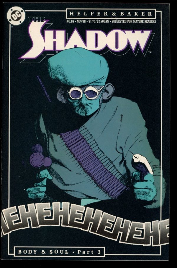 Shadow - #16 - 11/88 - 9.2 - DC