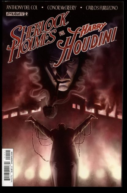 Sherlock Holmes Vs Harry Houdini - #2 – VARIANT CVR - 11/14 - 9.4 - Dynamite