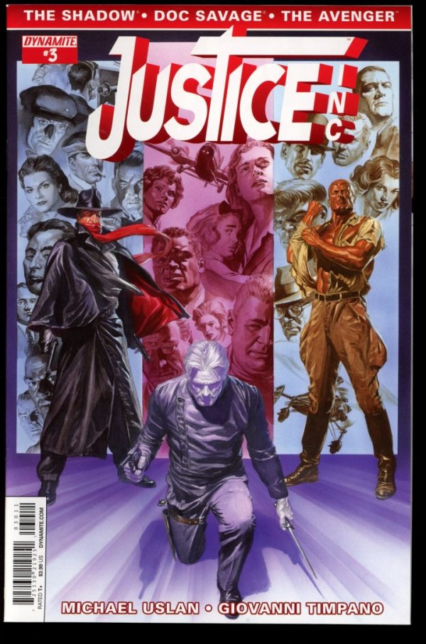 Justice Inc. - #3 – MAIN CVR - 10/14 - 9.4 - Dynamite