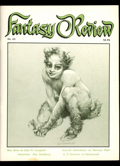 Fantasy Review - #93 - 07-08/86 - VG - Florida Atlantic University