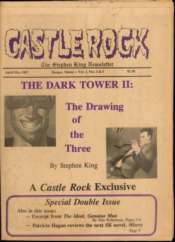 Castle Rock: The Stephen King Newsletter - 04-05/87 - 04-05/87 - VG - Castle Rock