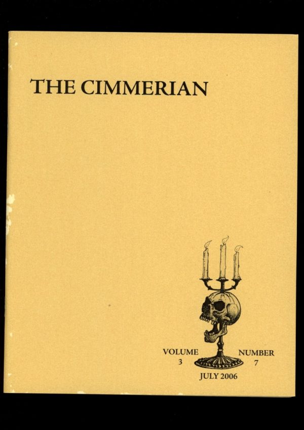 Cimmerian - #18 - #111 OF 250 - 07/06 - G-VG - Leo Grin