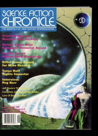 Science Fiction Chronicle - 08-09/00 - 08-09/00 - G-VG - Algol Press