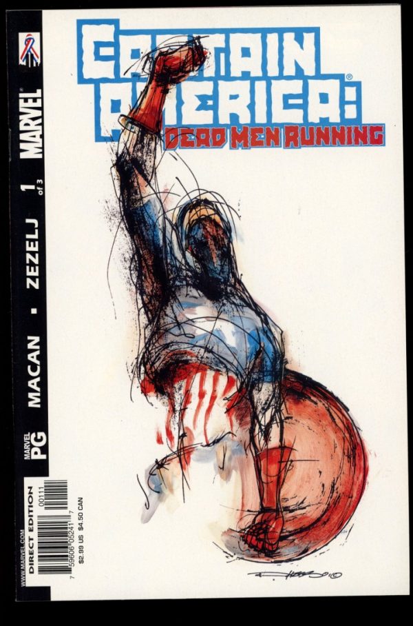 Captain America: Dead Men Running - #1 OF 3 - 03/02 - 9.4 - Marvel