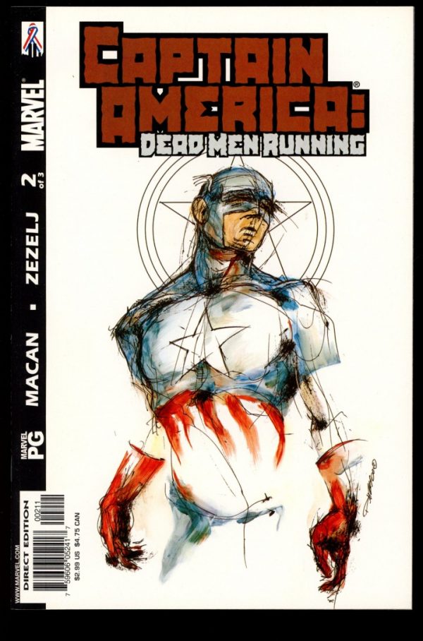 Captain America: Dead Men Running - #2 OF 3 - 04/02 - 9.4 - Marvel
