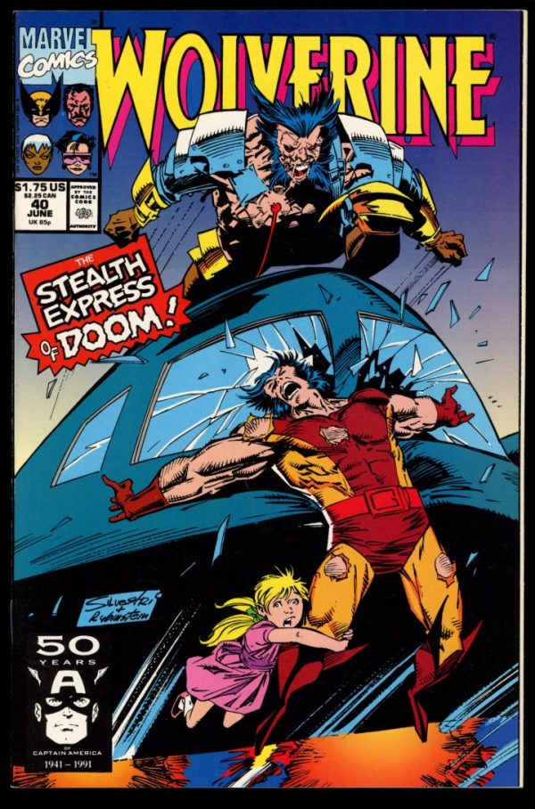Wolverine - #40 - 06/91 - 9.4 - Marvel