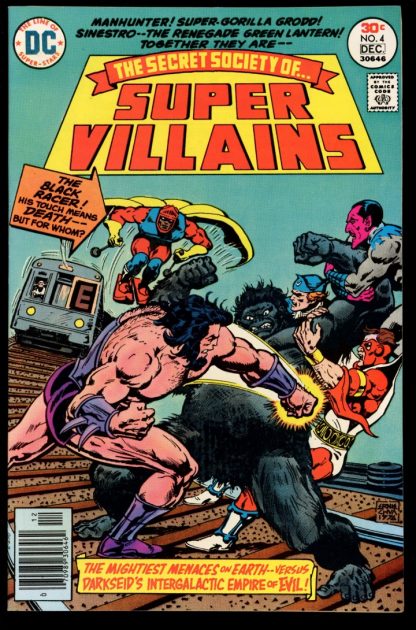 Secret Society Of Super Villains - #4 - 12/76 - 9.2 - DC
