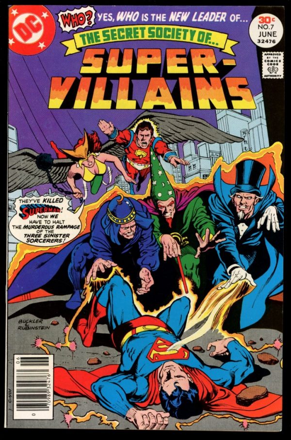 Secret Society Of Super Villains - #7 - 06/77 - 9.2 - DC