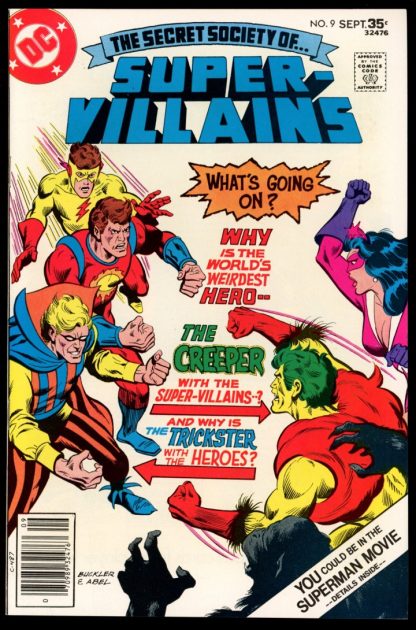 Secret Society Of Super Villains - #9 - 09/77 - 9.2 - DC