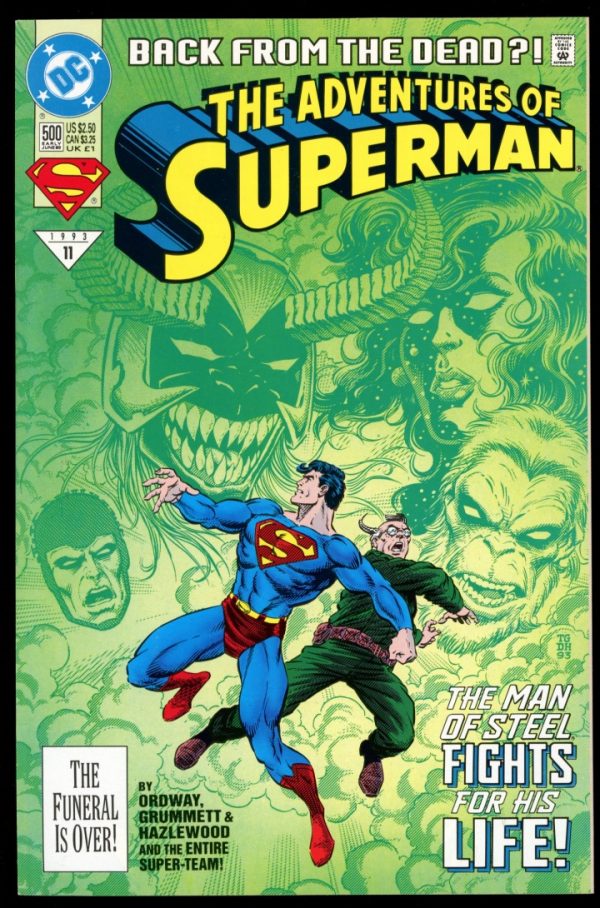 Adventures Of Superman - #500 - 06/93 - 9.2 - DC