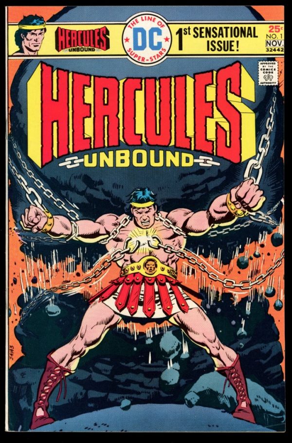 Hercules Unbound - #1 - 11/75 - 8.0 - DC