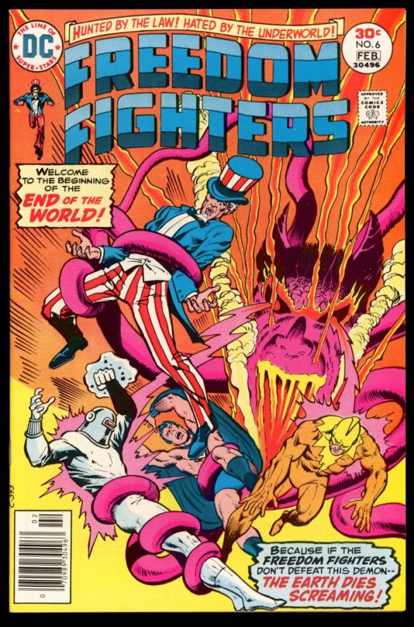 Freedom Fighters - #6 - 02/77 - 9.4 - DC