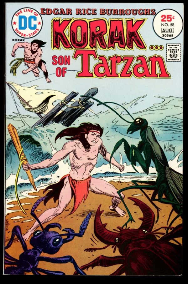 Korak Son Of Tarzan - #58 - 08/75 - 9.0 - DC