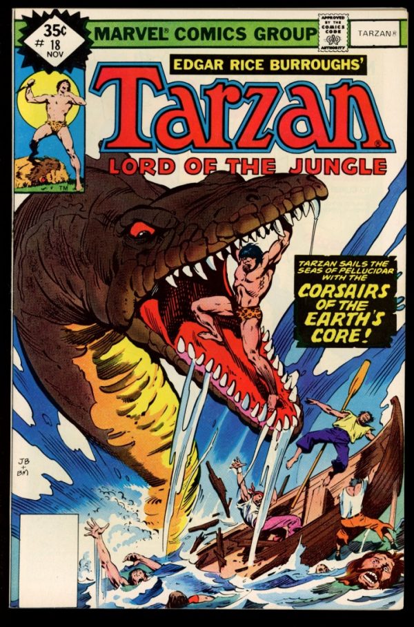 Tarzan - #18 – VARIANT - 11/78 - 8.0 - Marvel
