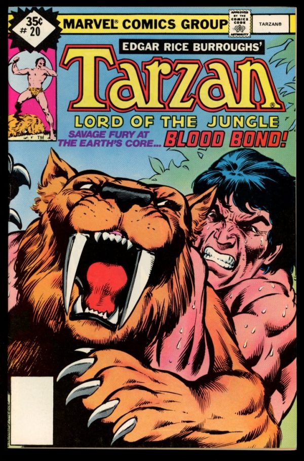 Tarzan - #20 – VARIANT - 01/79 - 8.0 - Marvel