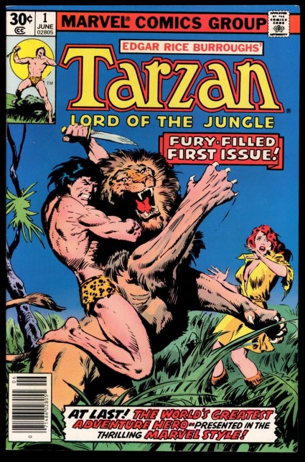 Tarzan - #1 - 06/77 - 9.2 - Marvel