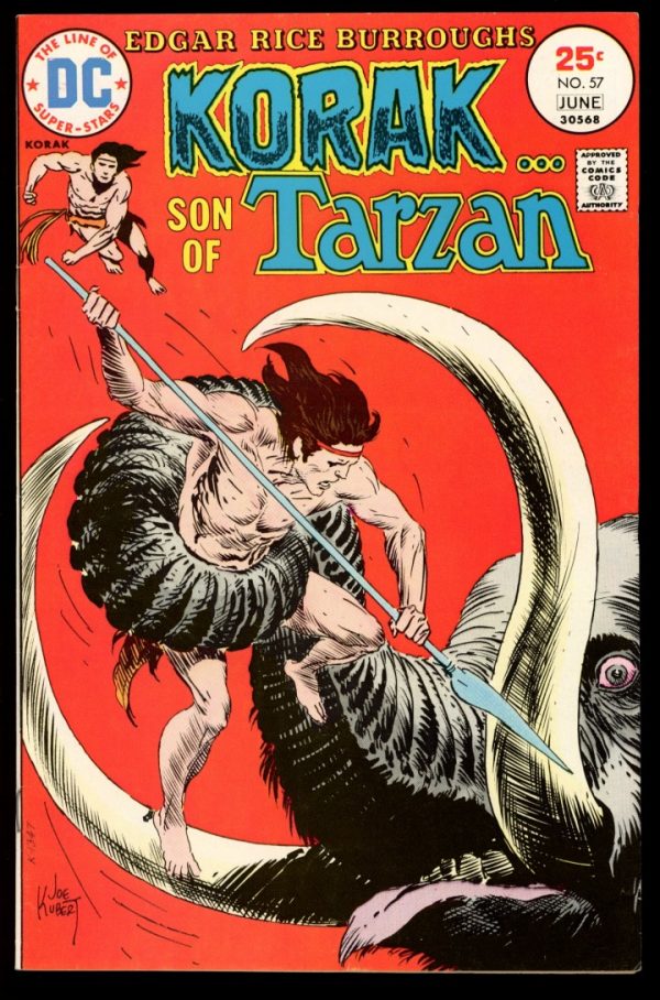 Korak Son Of Tarzan - #57 - 05-06/75 - 6.0 - DC