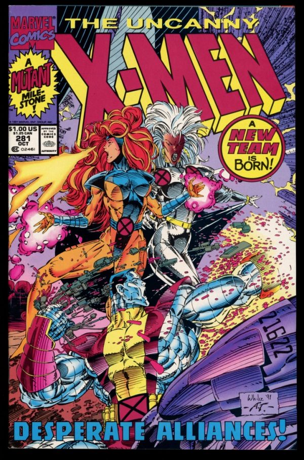 Uncanny X-Men - #281 - 2nd Print - 10/91 - 9.0 - Marvel