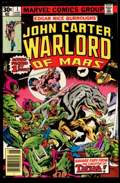 John Carter Warlord Of Mars - #1 - 06/77 - 9.4 - Marvel