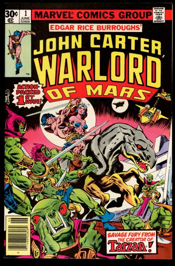 John Carter Warlord Of Mars - #1 - 06/77 - 9.4 - Marvel
