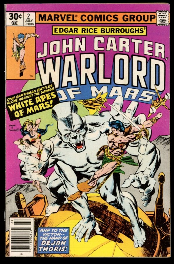 John Carter Warlord Of Mars - #2 - 07/77 - 6.0 - Marvel