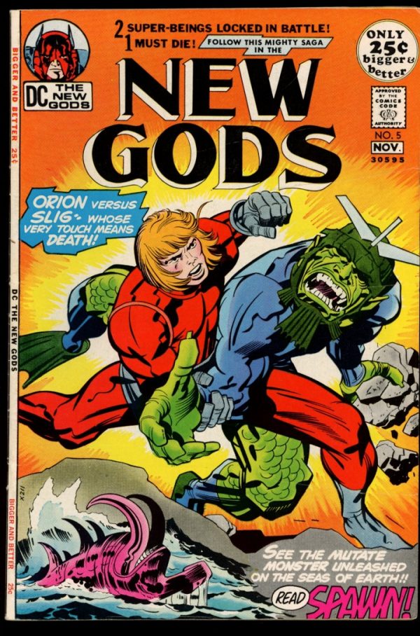 New Gods - #5 - 10-11/71 - 5.0 - DC