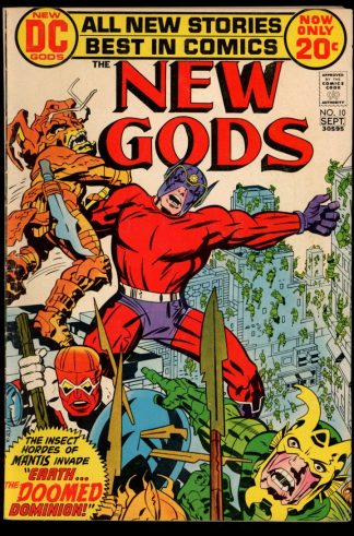 New Gods - #10 - 08-09/72 - 4.0 - DC