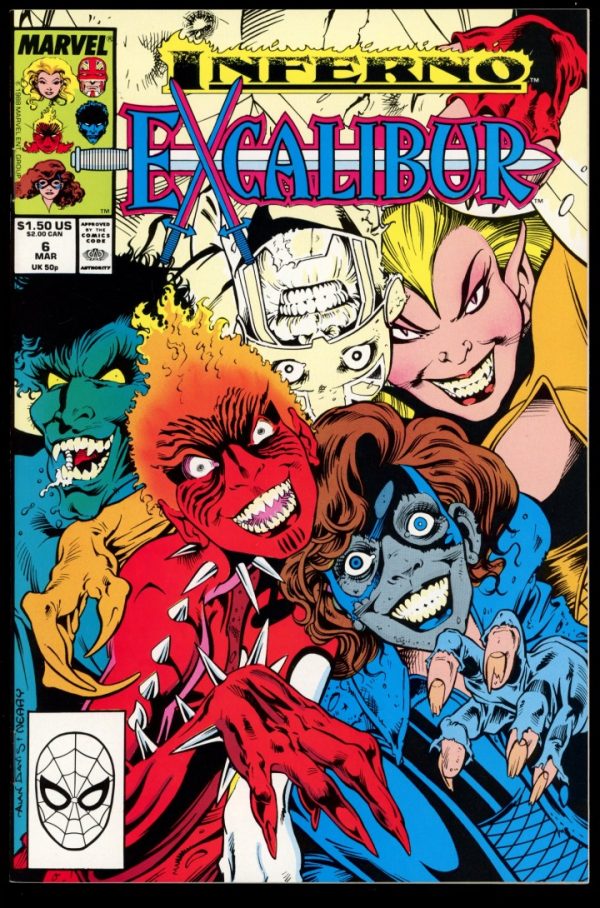 Excalibur - #6 - 03/89 - 9.6 - Marvel