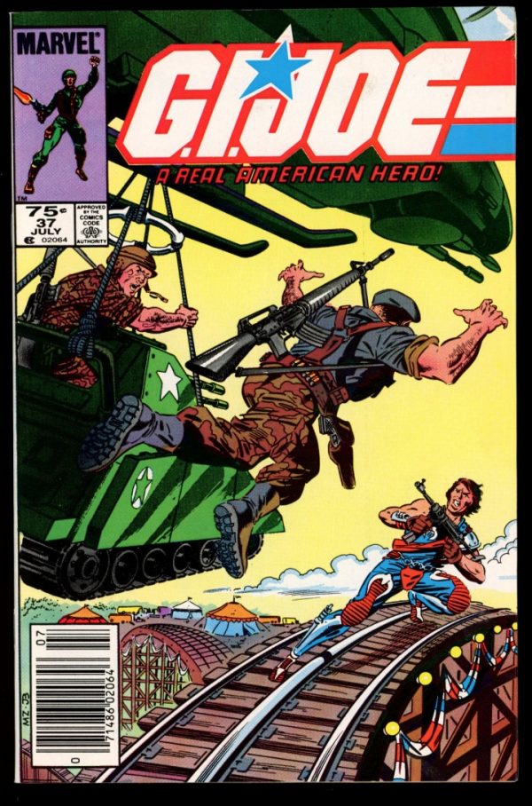 G.I. Joe A Real American Hero - #37 - 07/85 - 9.2 - Marvel