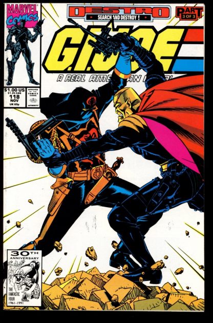 G.I. Joe A Real American Hero - #118 - 11/91 - 9.4 - Marvel