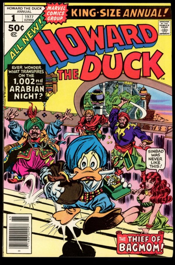 Howard The Duck Annual - #1 - 06/77 - 9.2 - Marvel