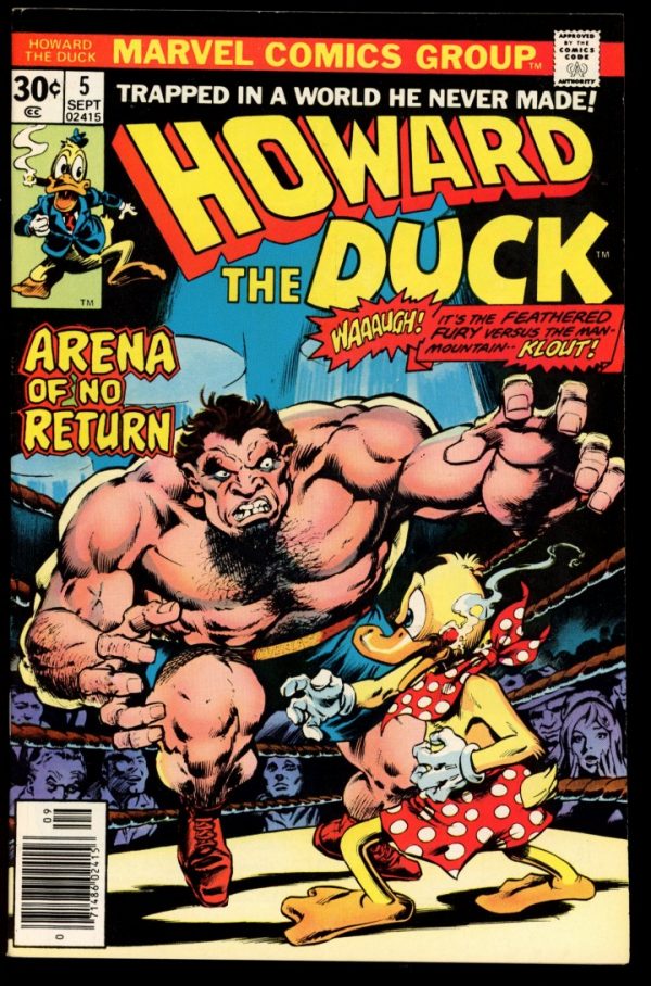 Howard The Duck - #5 - 09/76 - 9.4 - Marvel