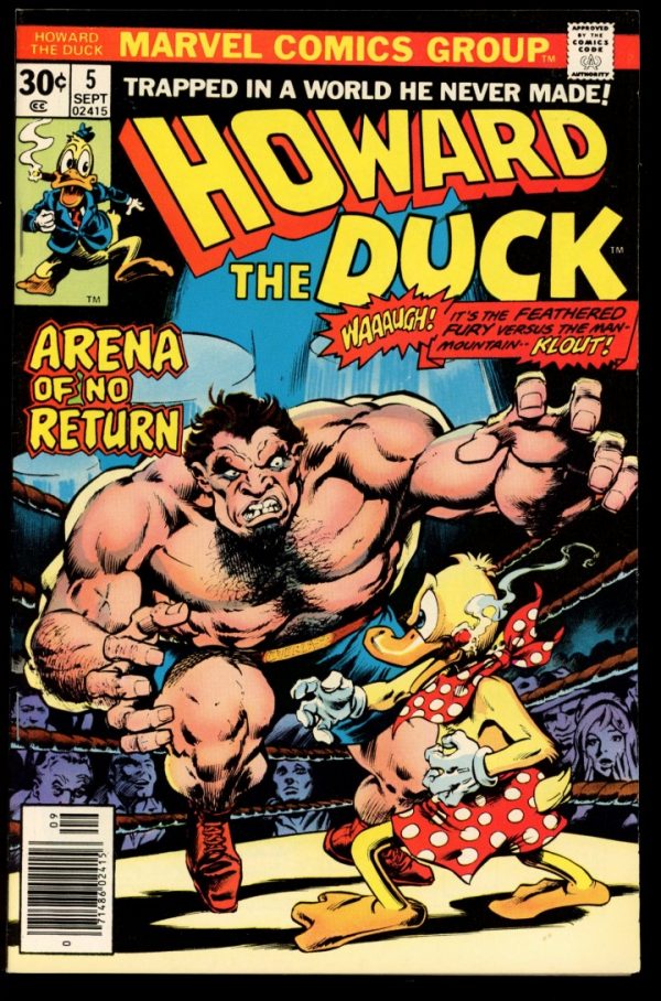 Howard The Duck - #5 - 09/76 - 9.0 - Marvel