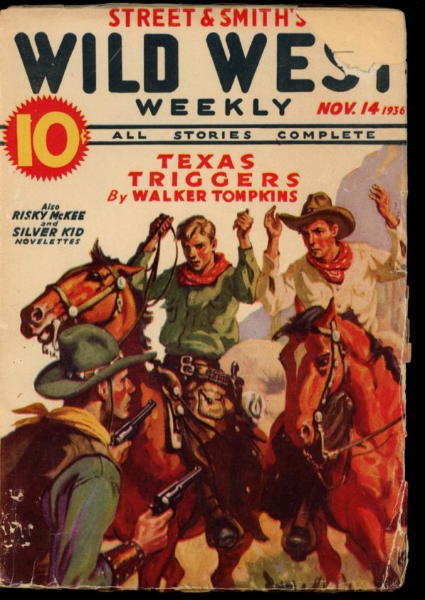 Wild West Weekly - 11/14/36 - Condition: G-VG - Street & Smith