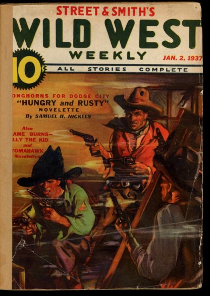 Wild West Weekly - 01/02/37 - Condition: FA - Street & Smith