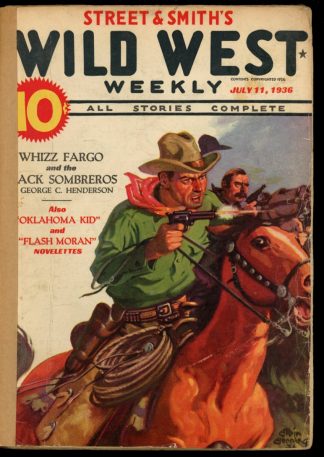 Wild West Weekly - 07/11/36 - Condition: FA - Street & Smith