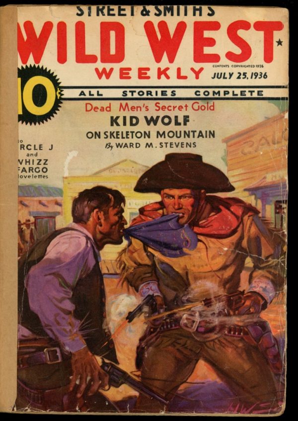 Wild West Weekly - 07/25/36 - Condition: FA - Street & Smith