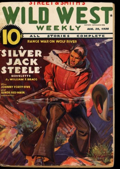 Wild West Weekly - 08/29/36 - Condition: G - Street & Smith