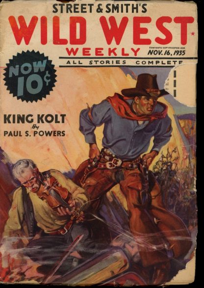 Wild West Weekly - 11/16/35 - Condition: G-VG - Street & Smith