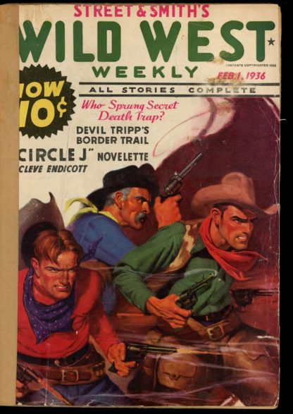 Wild West Weekly - 02/01/36 - Condition: FA - Street & Smith
