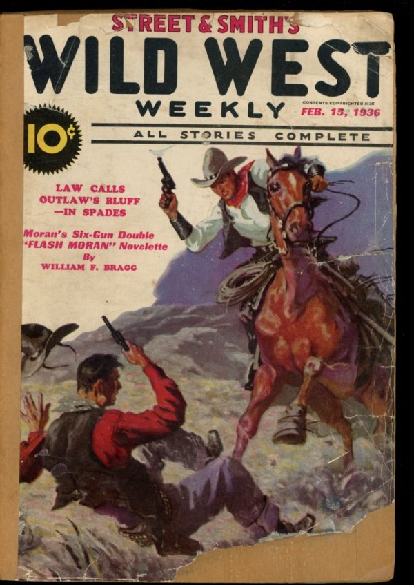 Wild West Weekly - 02/15/36 - Condition: FA - Street & Smith