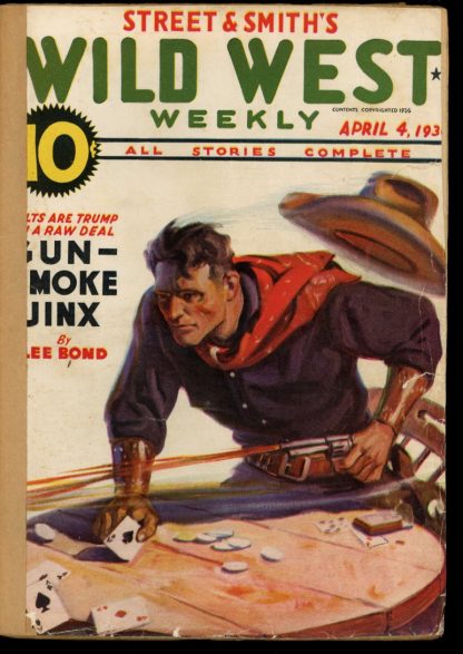 Wild West Weekly - 04/04/36 - Condition: FA - Street & Smith