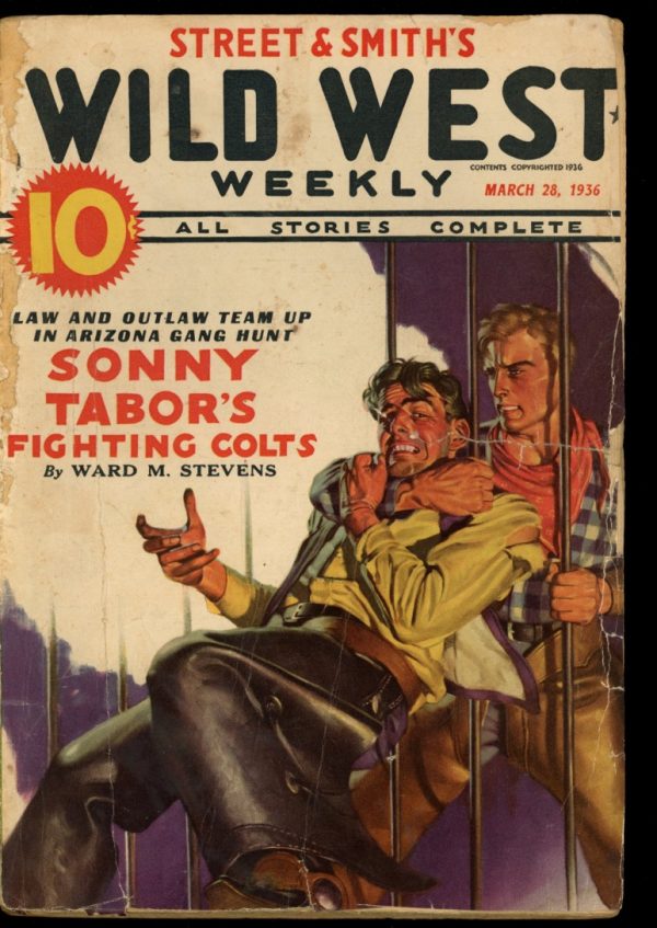 Wild West Weekly - 03/28/36 - Condition: FA-G - Street & Smith