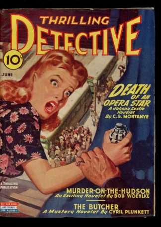 Thrilling Detective - 06/45 - Condition: G-VG - Thrilling