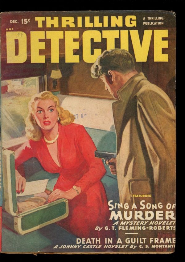 Thrilling Detective - 12/49 - Condition: G-VG - Thrilling