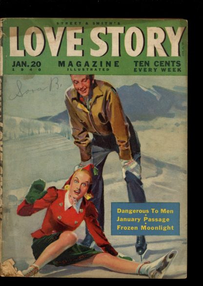 Love Story Magazine - 01/20/40 - Condition: G - Street & Smith