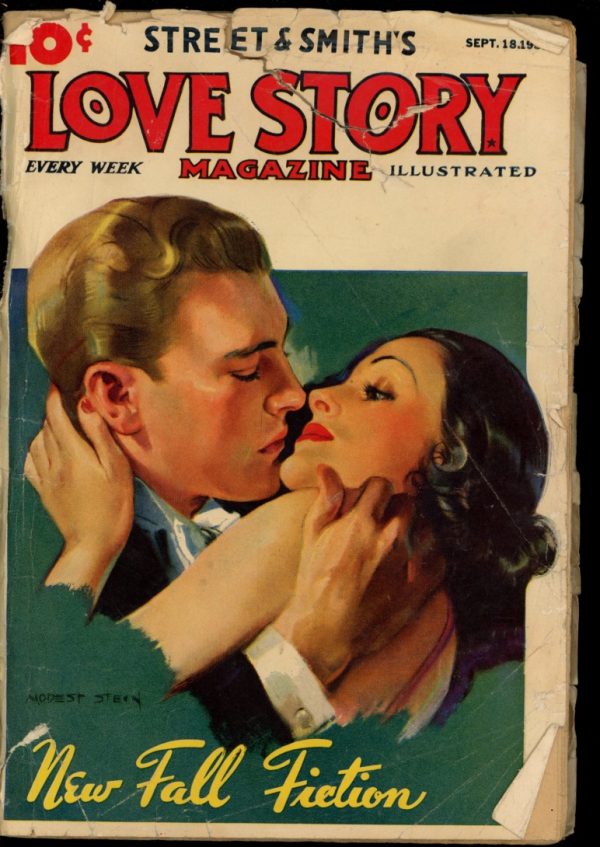 Love Story Magazine - 09/18/37 - Condition: G - Street & Smith