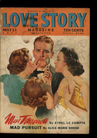 Love Story Magazine - 05/11/40 - Condition: G-VG - Street & Smith