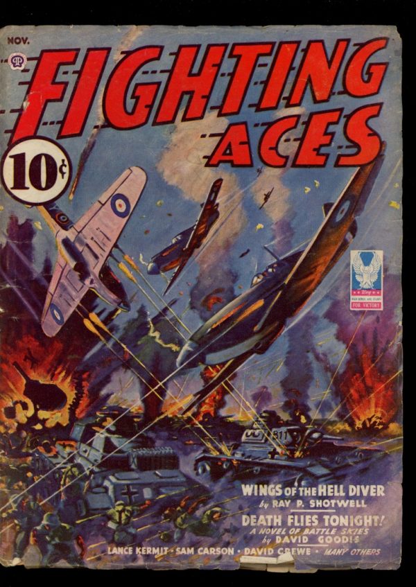 Fighting Aces – 11/43 – Condition: VG – Popular – Adventure House